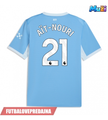 Lacne Muži Futbalové dres Manchester City Rayan Ait-Nouri #21 2026-27 Krátky Rukáv - Domáci